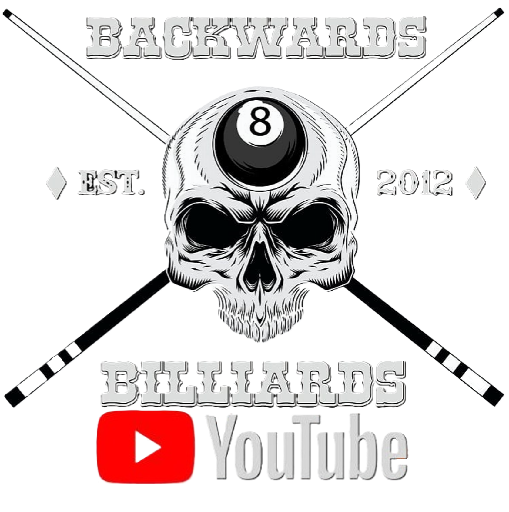 Backwards Billiards logo